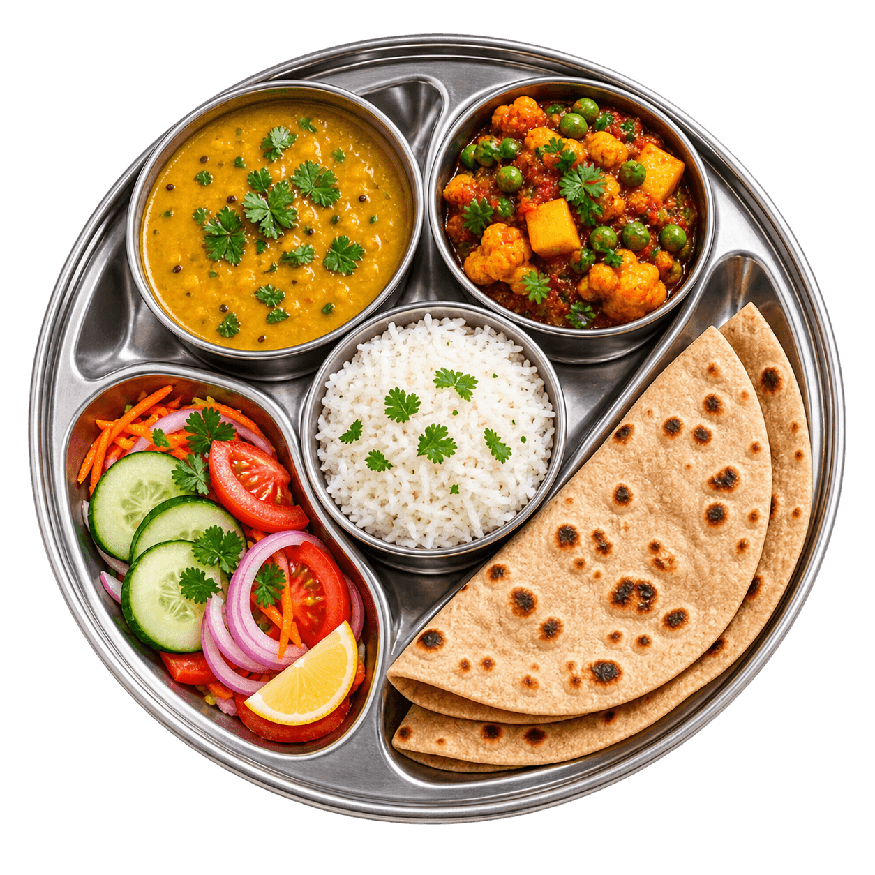 Trial tiffin thali