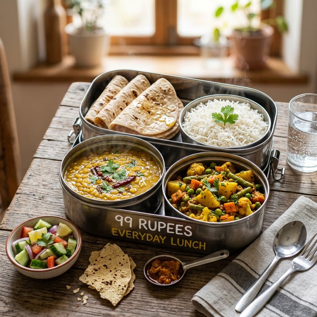 Wave City Homestyle Tiffin Meal Box